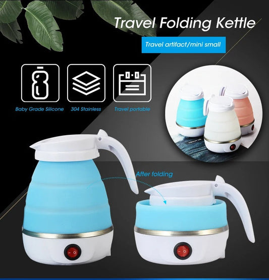 Silicone Foldable Electric Kettle | Easy To Use | Best For Travelers